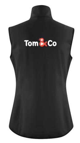 Tomandco Bodywarmer Lady achterkant